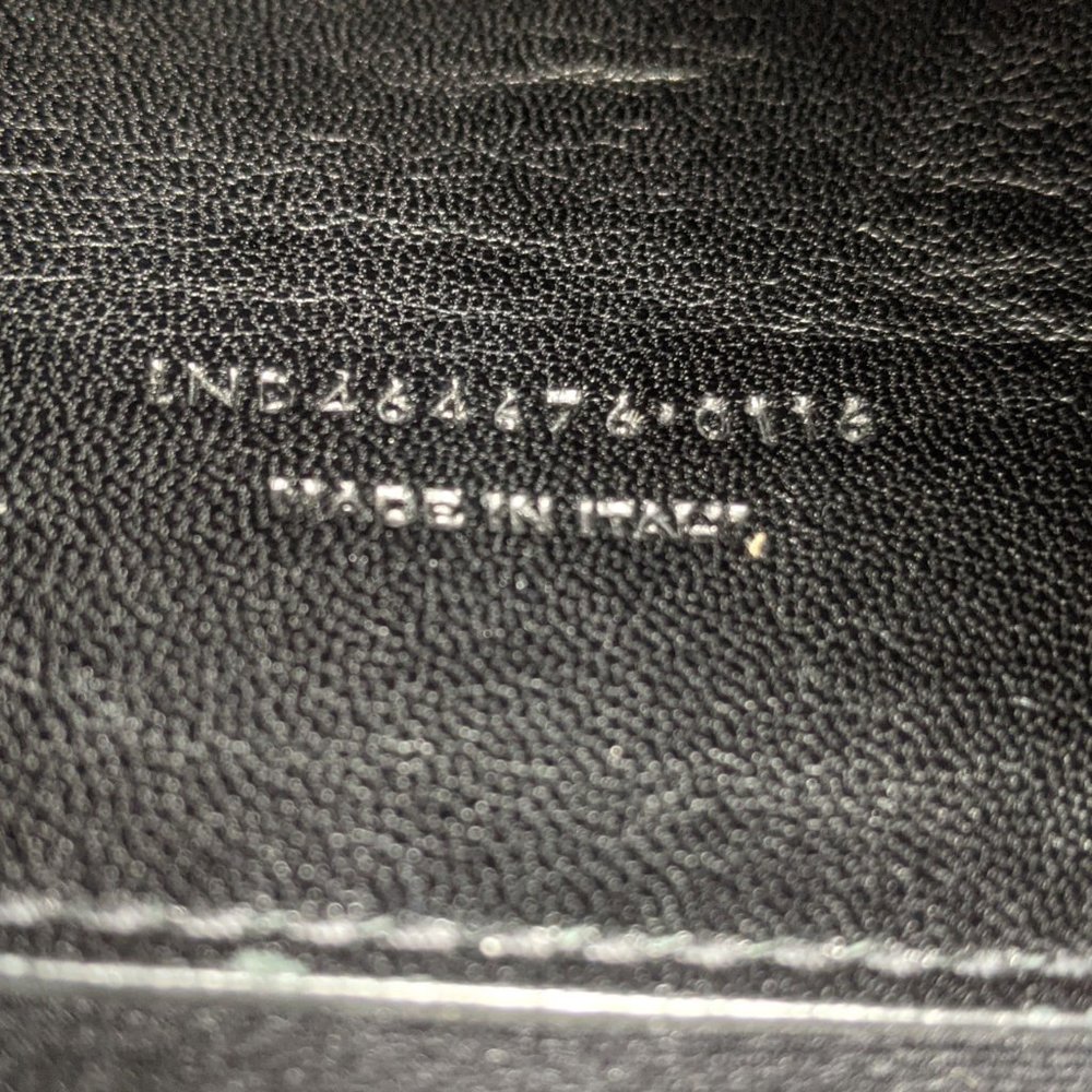 SOLD Saint Laurent Black LouLou Crossbody Bag - Picture 8 of 9